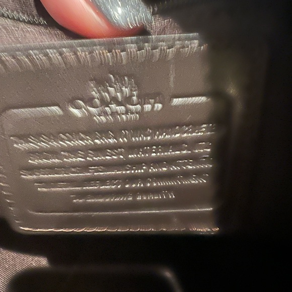 Coach snake skin purse - Picture 2 of 4